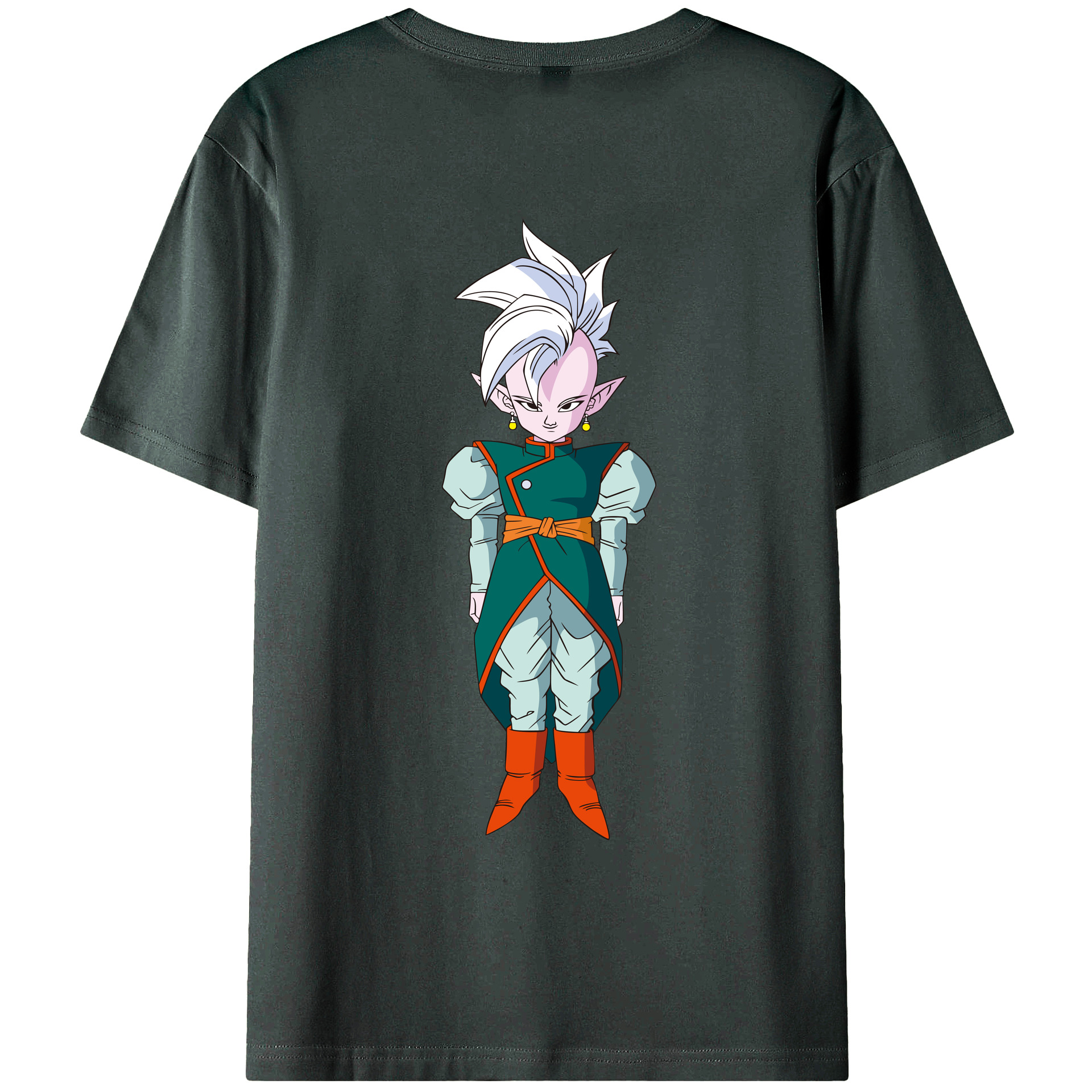 （画像用） ドラゴンボール DRAGON BALL 綿100％ メンズ半袖Tシャツ（バックプリント） 通気性